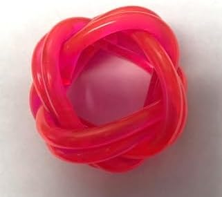 Scout Neckerchief Slide Pink Turks Head Woggle