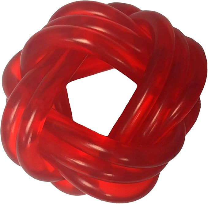Neckerchief Slide Red Rubber Wood Badge